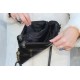 Delphi black phone bag